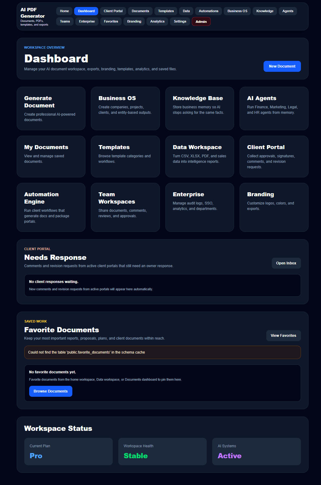 Nexo Doc OS