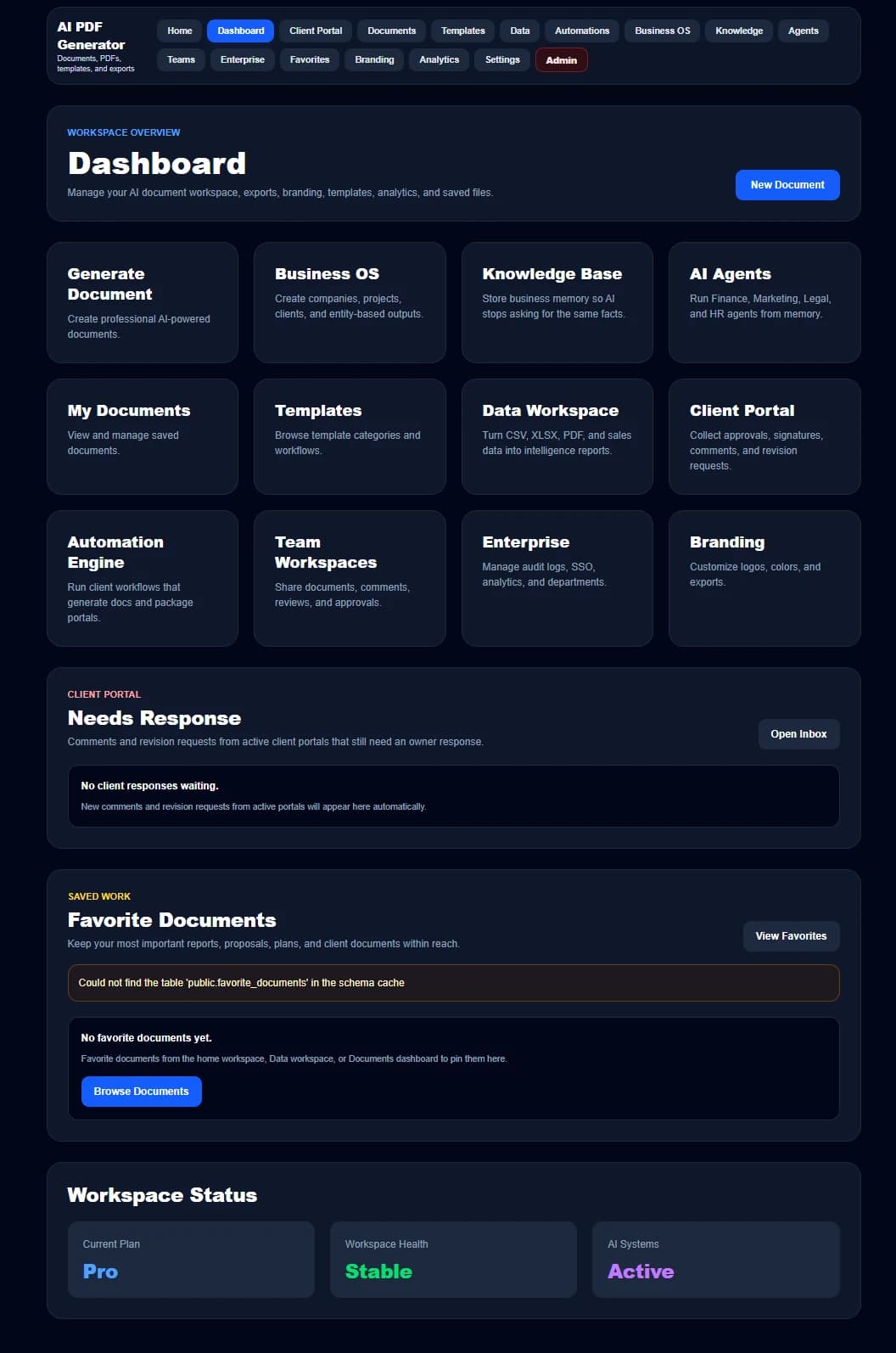 Nexo Doc OS